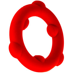Oxballs Cockring Spinner 25 mm Rouge